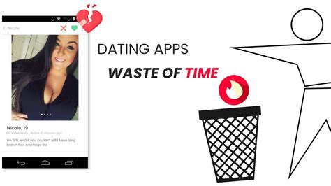 wasting time on dating apps